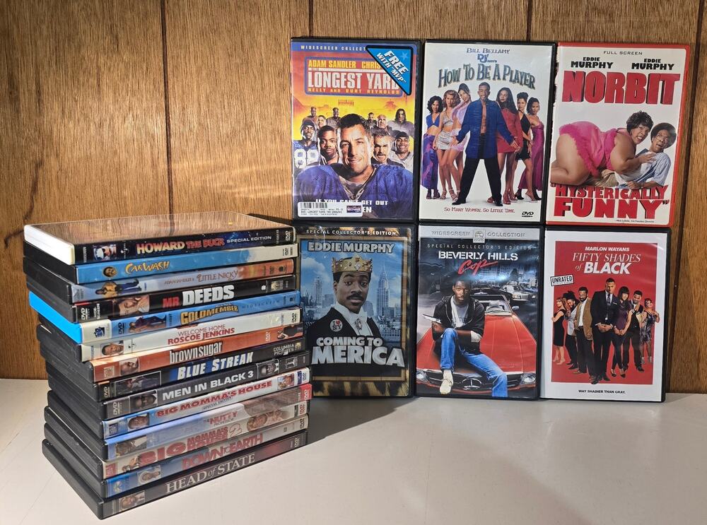DVD Movie Lot 20 Comedy Eddie Murphy Adam Sandler Martin Lawrence Chris Rock